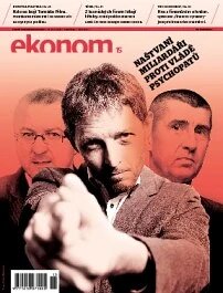 Obálka e-magazínu Ekonom 15 - 12.4.2012