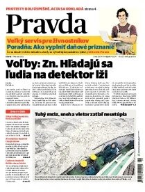 Obálka e-magazínu Pravda 7.2.2012