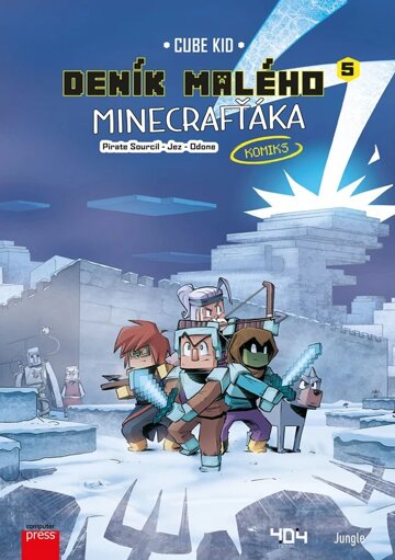 Obálka knihy Deník malého Minecrafťáka: komiks 5