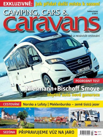 Obálka e-magazínu Camping, Cars & Caravans 3/2017