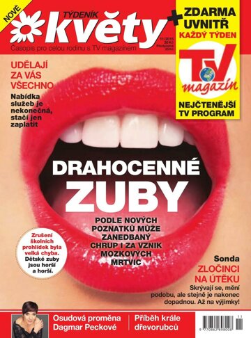 Obálka e-magazínu Týdeník Květy 11/2015