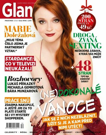 Obálka e-magazínu Glanc 12/2016