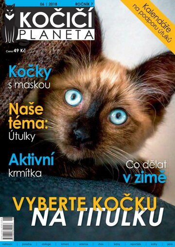 Obálka e-magazínu Kočičí planeta 6/2018