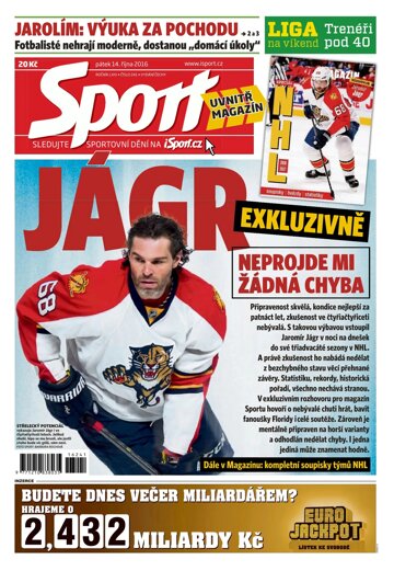 Obálka e-magazínu Sport 14.10.2016