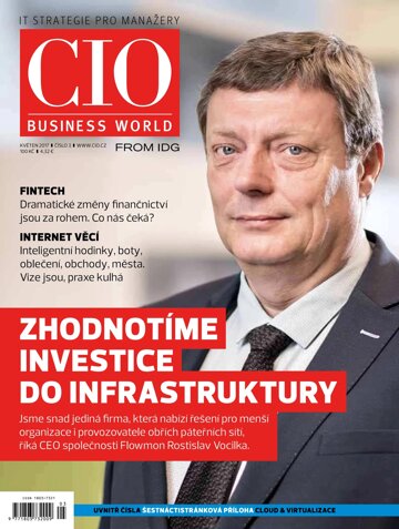 Obálka e-magazínu CIO Business World 3/2017