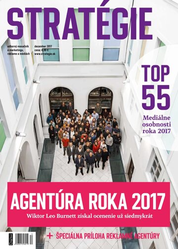 Obálka e-magazínu Stratégie 12/2017