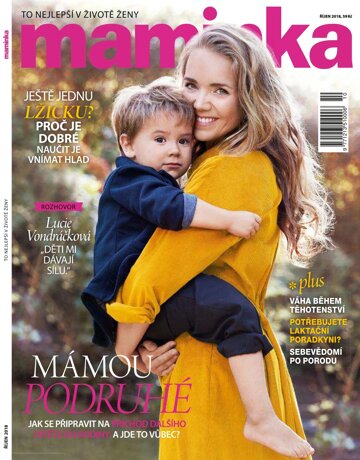 Obálka e-magazínu Maminka 10/2018