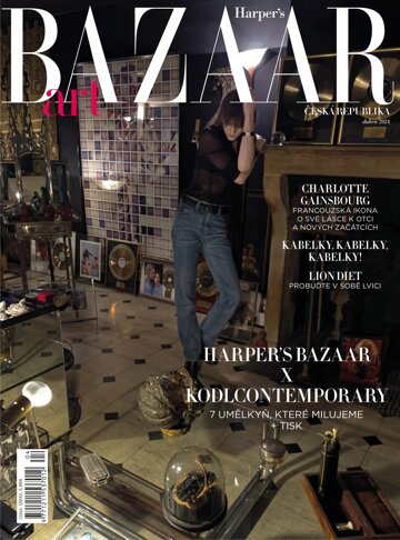 Obálka e-magazínu Harper’s Bazaar 4/2024