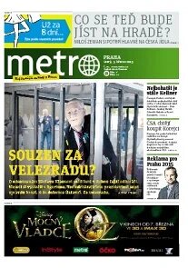 Obálka e-magazínu deník METRO 5.3.2013