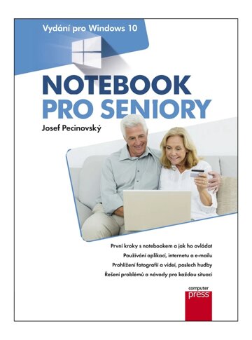 Obálka knihy Notebook pro seniory: Vydání pro Windows 10
