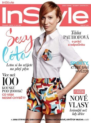 Obálka e-magazínu InStyle 7-8/2015
