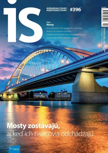 Obálka e-magazínu Inžinierske stavby 2/2018