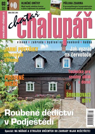 Obálka e-magazínu Chatař Chalupář 3/2019