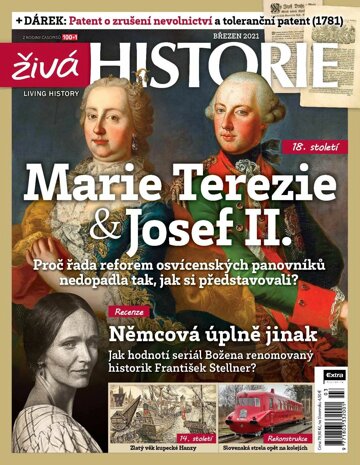 Obálka e-magazínu Živá historie 3/2021