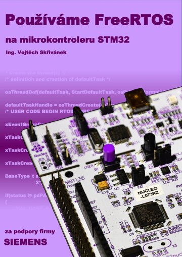 Obálka knihy Používáme FreeRTOS na mikrokontroleru STM32