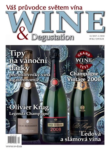 Obálka e-magazínu Wine and Degustation 12/17 - 1/18