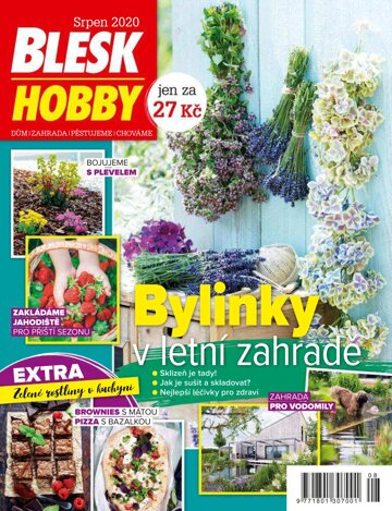 Obálka e-magazínu Blesk Hobby 8/2020