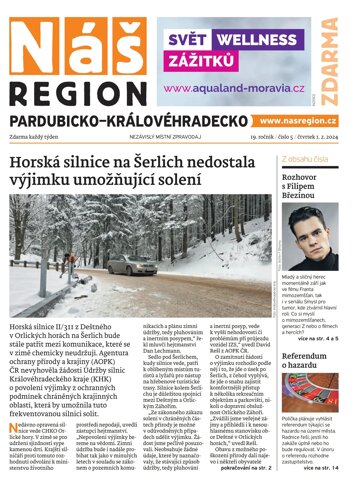 Obálka e-magazínu Náš Region - Pardubicko/Královéhradecko 5/2024