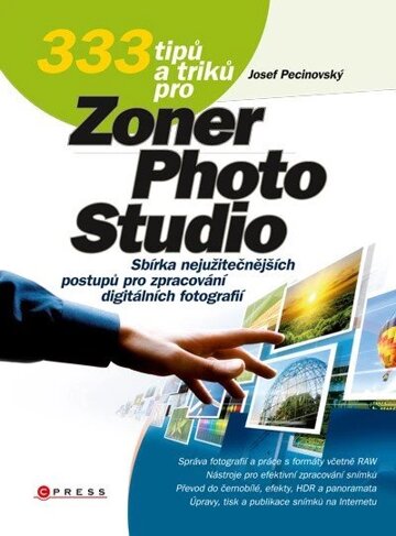 Obálka knihy 333 tipů a triků pro Zoner Photo Studio