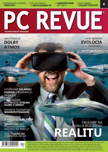 Obálka e-magazínu PC REVUE 4/2016