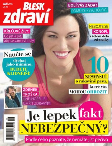 Obálka e-magazínu Blesk Zdraví 9/2016