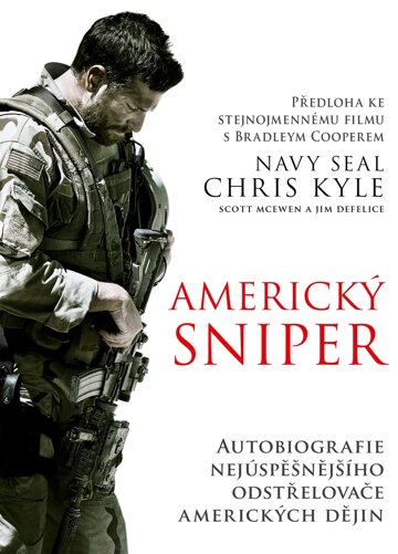 Obálka knihy Americký sniper - brož.
