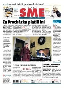 Obálka e-magazínu SME 3.6.2014