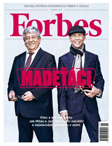 Obálka e-magazínu Forbes 5/2017