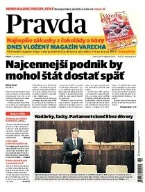 Obálka e-magazínu Pravda 10.2.2012