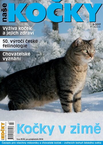 Obálka e-magazínu Naše kočky 3/2017