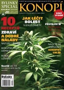 Obálka e-magazínu Speciál bylinky 5/13 konopí
