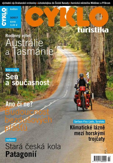 Obálka e-magazínu Cykloturistika 3/2017