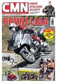 Obálka e-magazínu ČESKÉ MOTOCYKLOVÉ NOVINY 10/2014