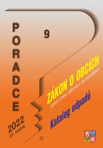 Obálka knihy Poradce č. 9 / 2022 - Zákon o obcích (s komentářem)