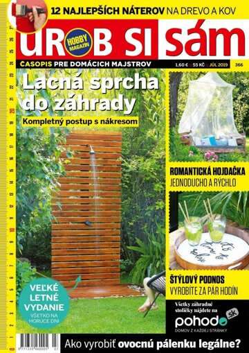 Obálka e-magazínu Urob si sám 7/2019