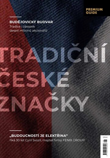 Obálka e-magazínu Premium Guide 8/2021 - Tradiční české značky