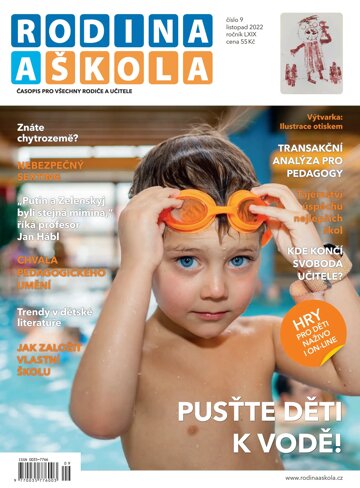 Obálka e-magazínu Rodina a škola 9/2022