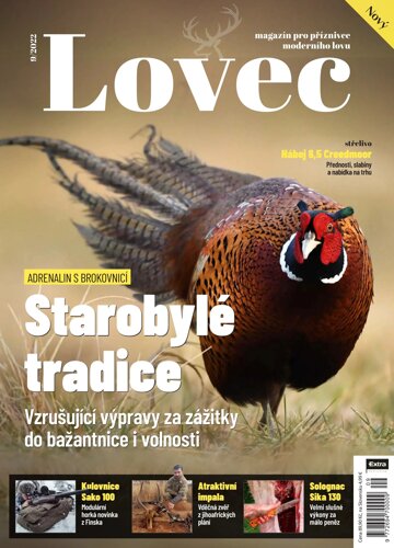 Obálka e-magazínu Lovec 9/2022