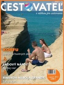 Obálka e-magazínu Cestovateľ 8/2013