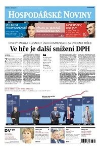 Obálka e-magazínu Hospodářské noviny 151 - 5.8.2014