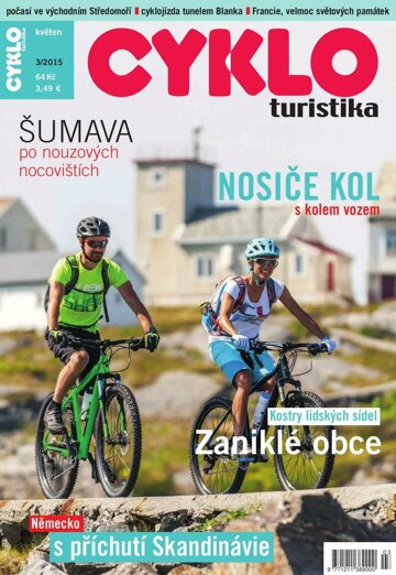 Obálka e-magazínu Cykloturistika 3/2015
