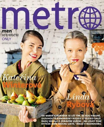 Obálka e-magazínu MEN ONLY METRO Men/Wo - 18.11.2015