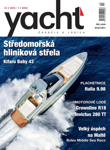 Obálka e-magazínu Yacht 12-1/2016