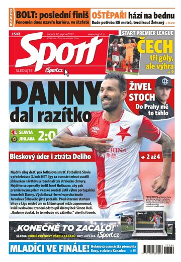 Obálka e-magazínu Sport 12.8.2017