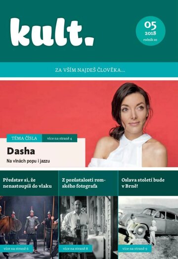 Obálka e-magazínu Kult 05/2018