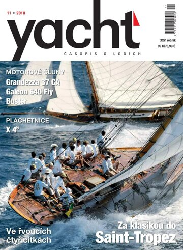 Obálka e-magazínu Yacht 11/2018