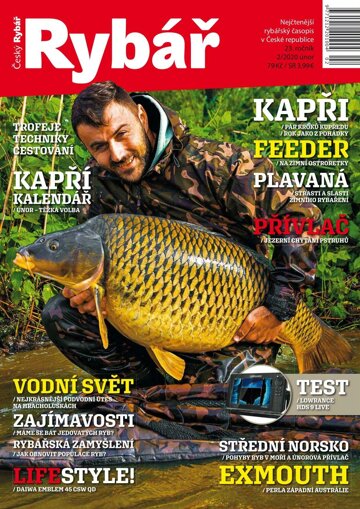 Obálka e-magazínu Český rybář 2/2020