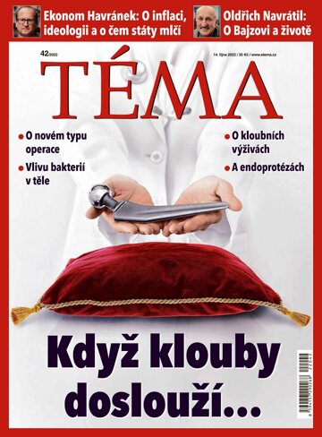 Obálka e-magazínu TÉMA 14.10.2022