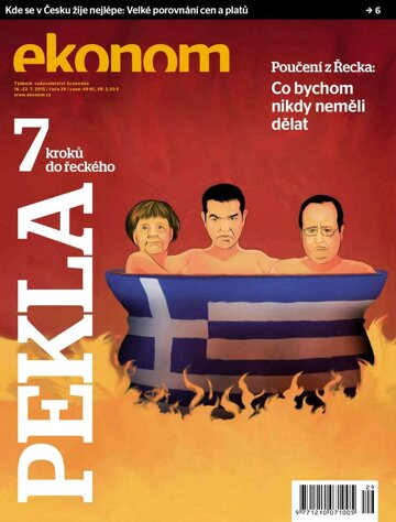 Obálka e-magazínu Ekonom 29 - 16.7.2015