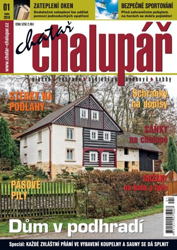 Obálka e-magazínu Chatař Chalupář 1/2016